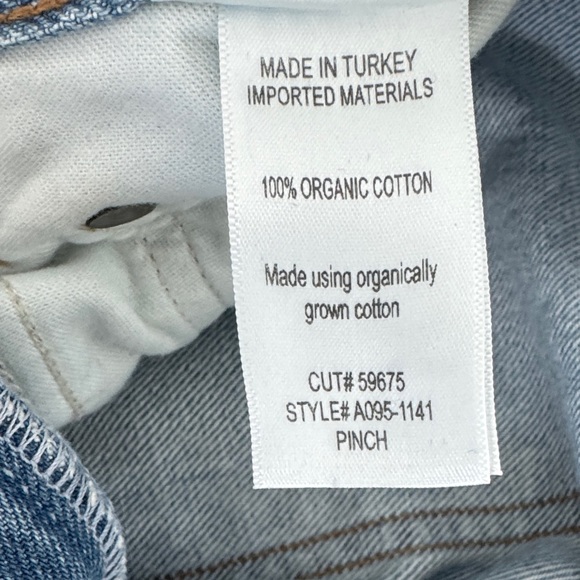 AGOLD 90’s Pinch Waist High Rise Straight Denim - Picture 3 of 6